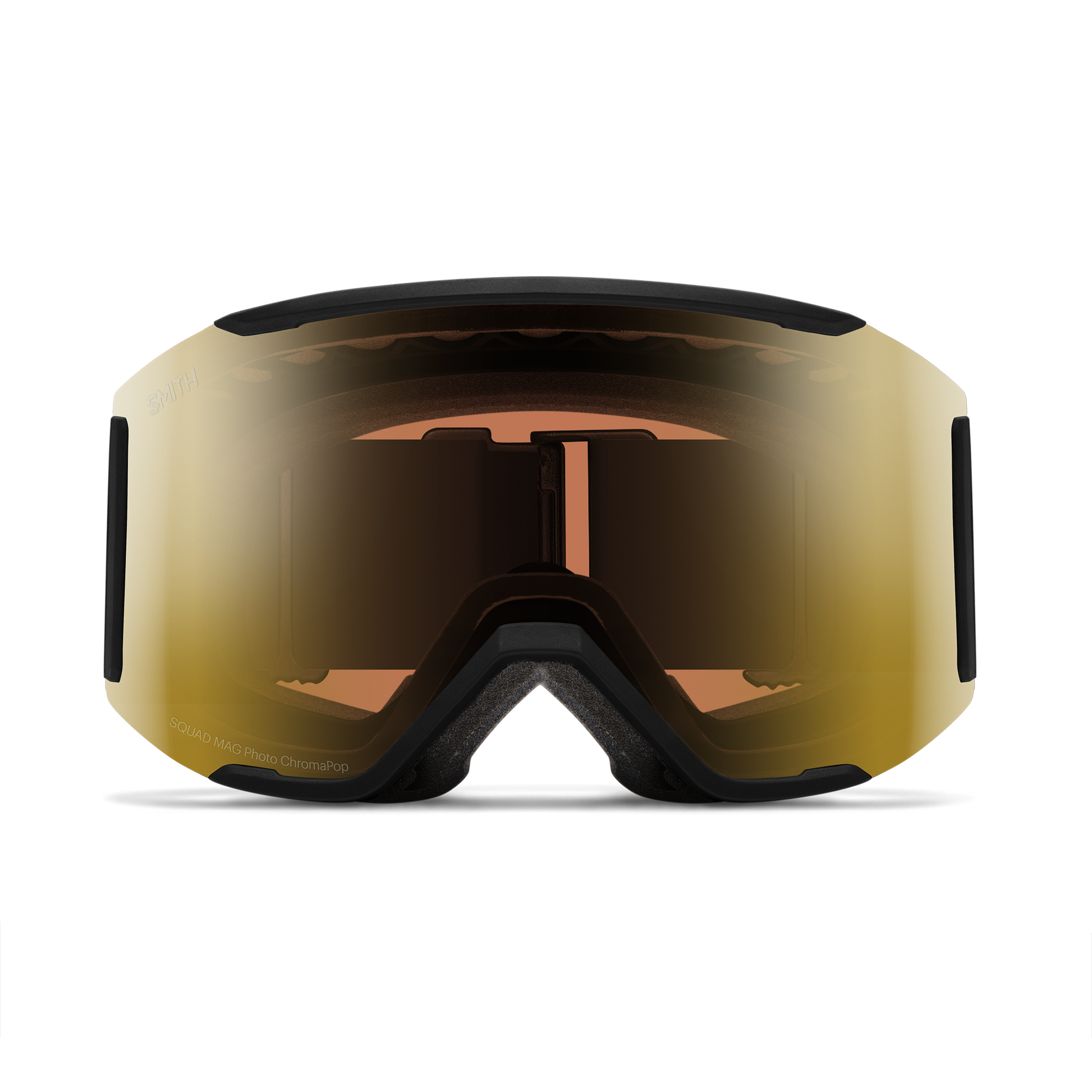 Squad MAG Low Bridge Fit, White Vapor | ChromaPop Everyday Rose Gold Mirror