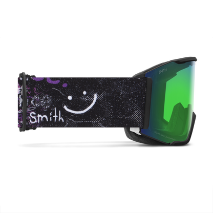 Squad MAG Low Bridge Fit, White Vapor | ChromaPop Everyday Rose Gold Mirror