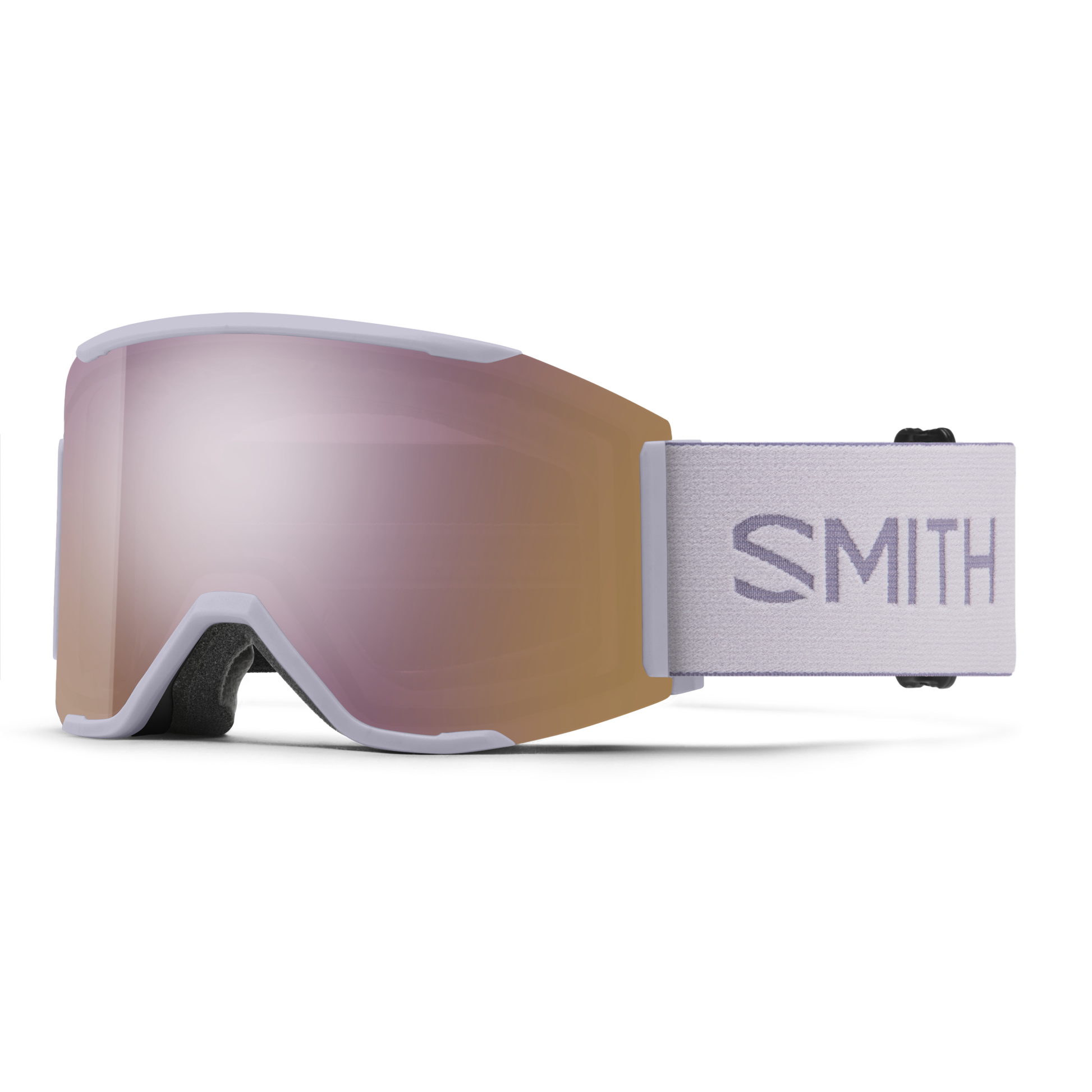 Squad MAG Low Bridge Fit, White Vapor | ChromaPop Everyday Rose Gold Mirror
