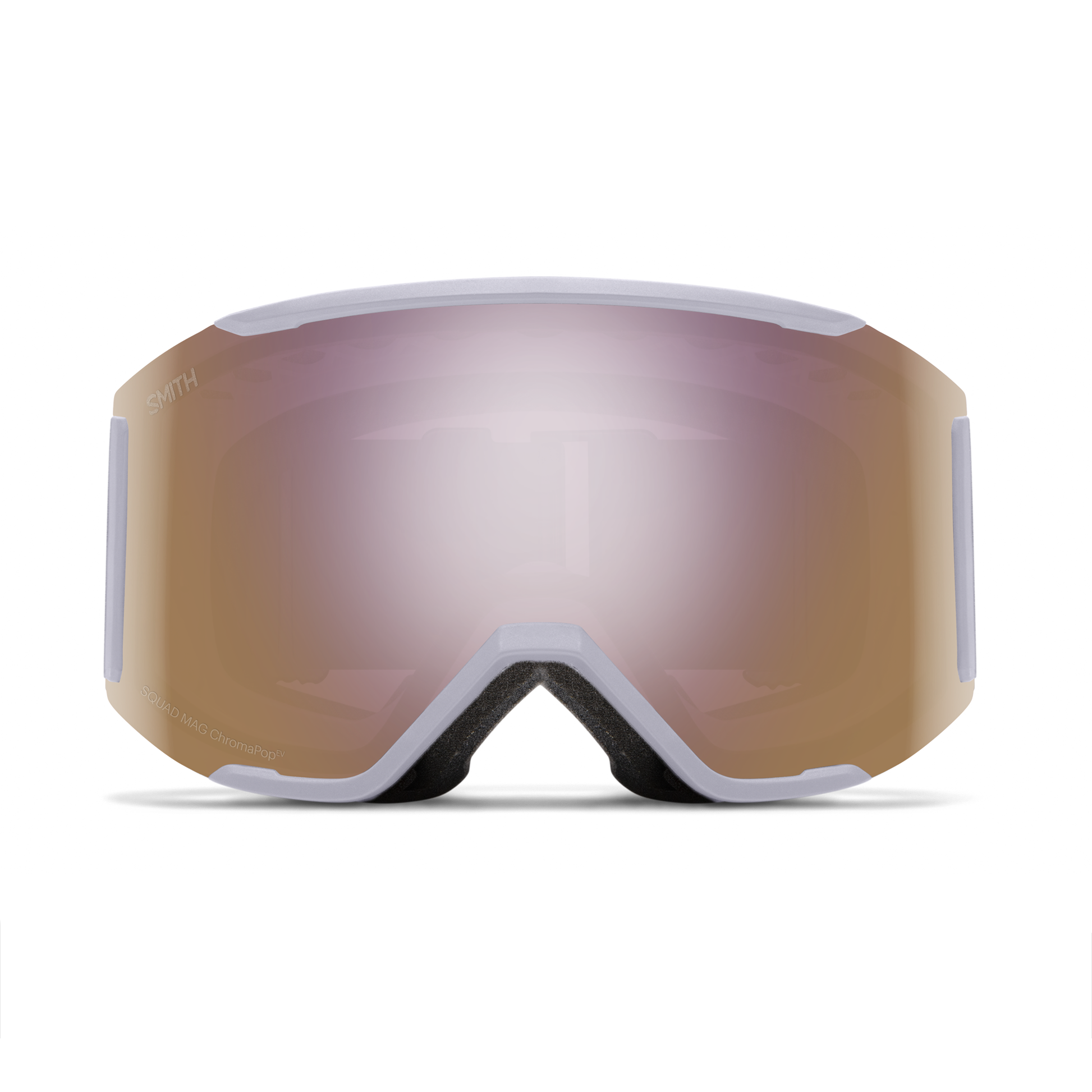 Squad MAG Low Bridge Fit, White Vapor | ChromaPop Everyday Rose Gold Mirror