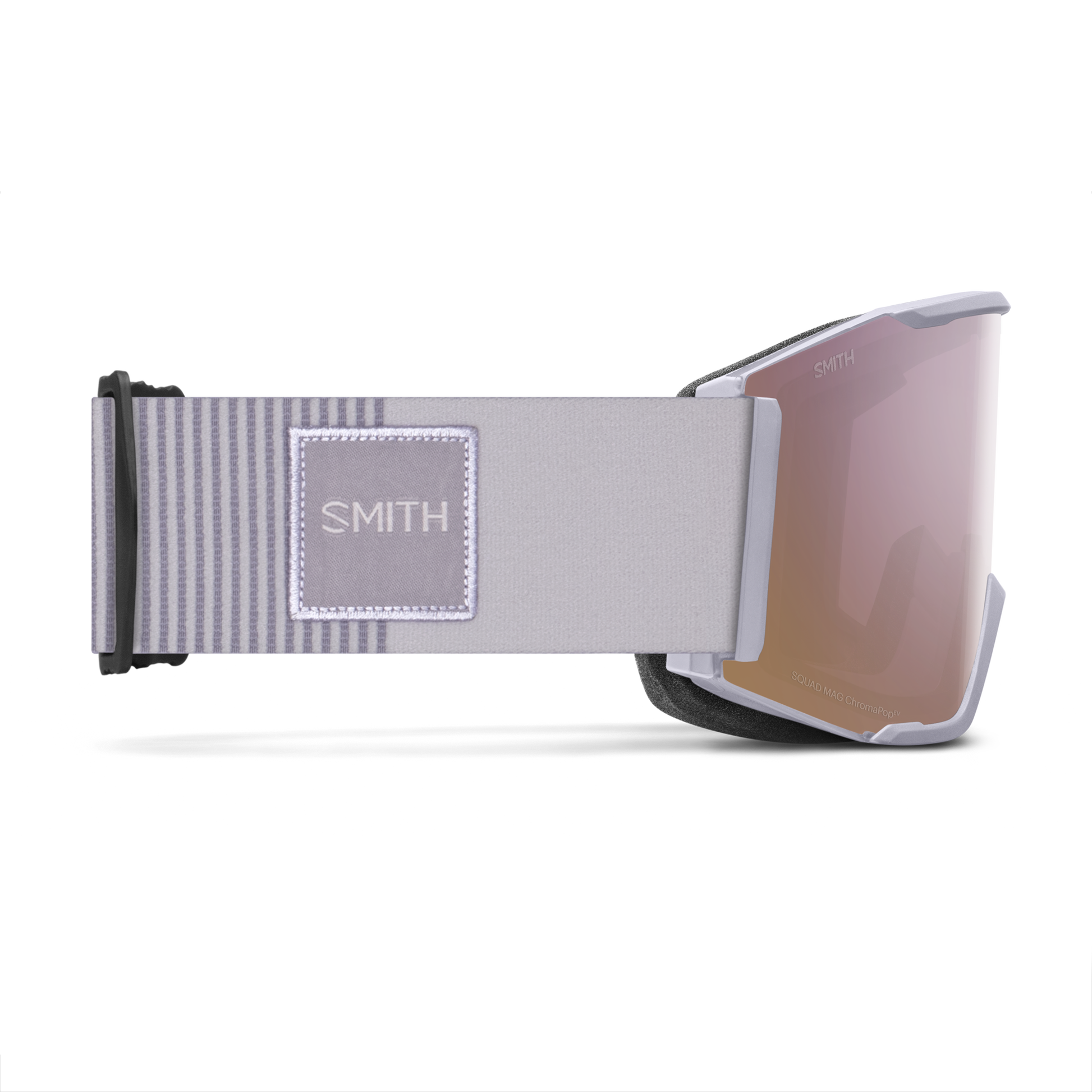 Squad MAG Low Bridge Fit, White Vapor | ChromaPop Everyday Rose Gold Mirror