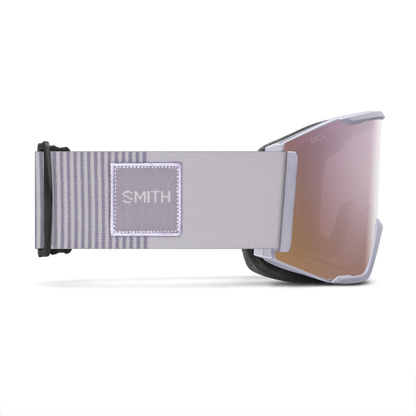 Squad MAG Low Bridge Fit, White Vapor | ChromaPop Everyday Rose Gold Mirror