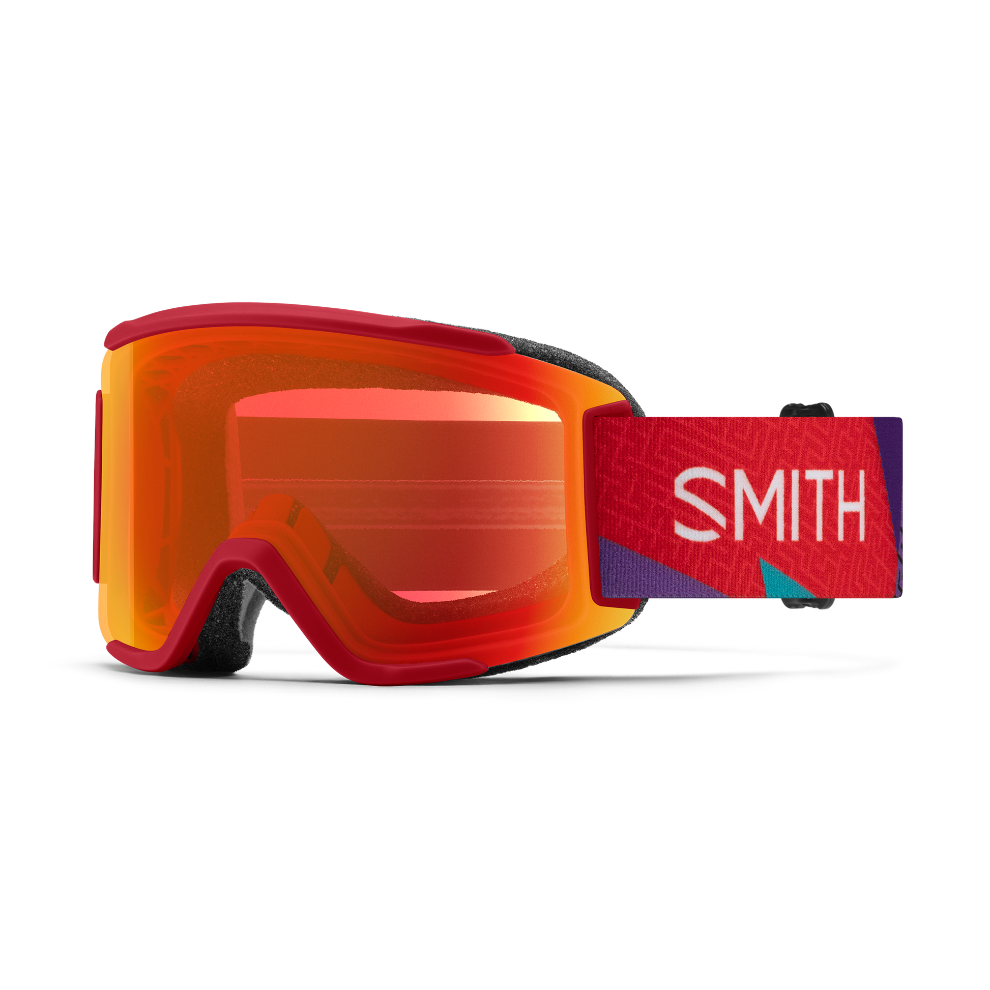 Squad S Low Bridge Fit, Crimson Amazezing | ChromaPop Everyday Red Mirror