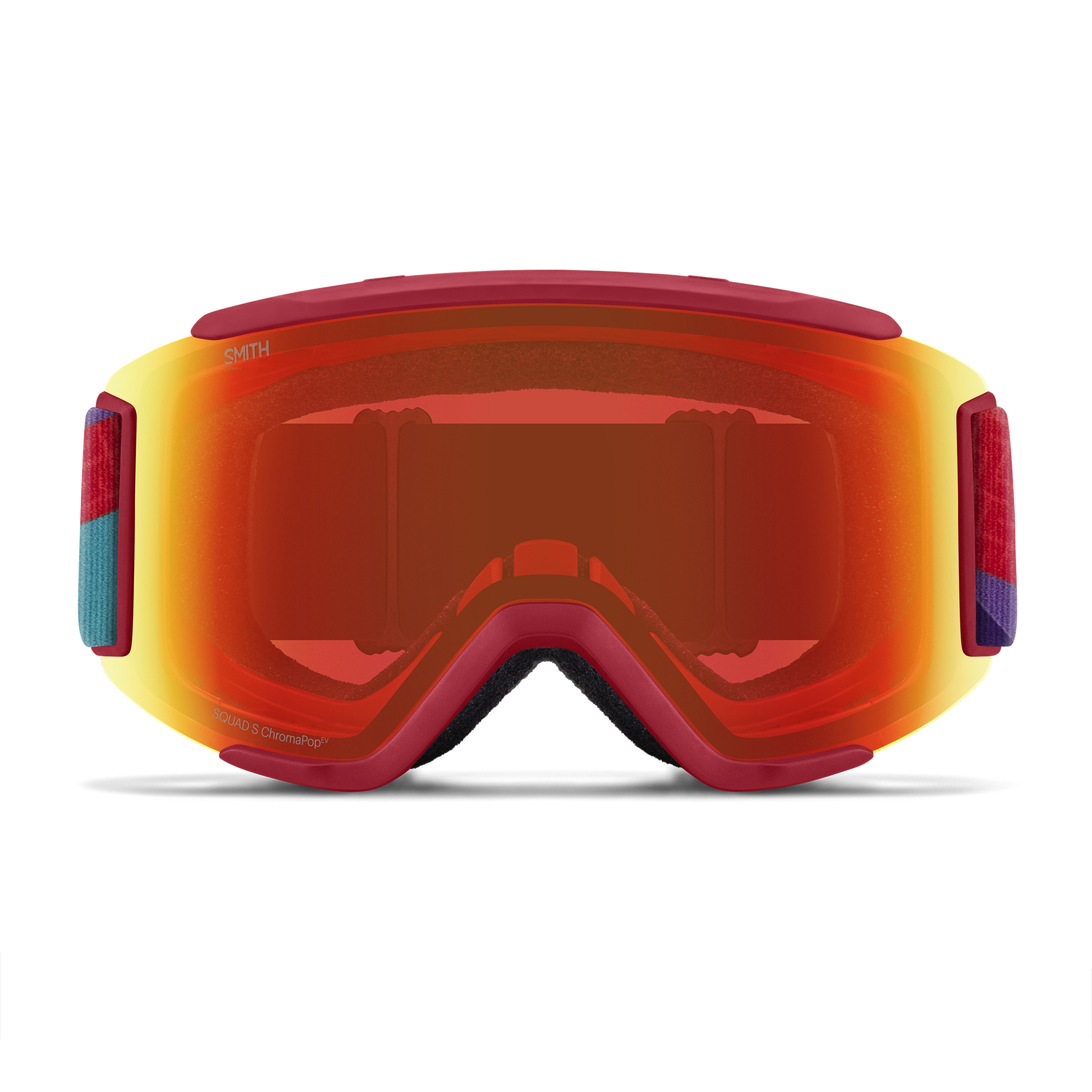 Squad S Low Bridge Fit, Crimson Amazezing | ChromaPop Everyday Red Mirror