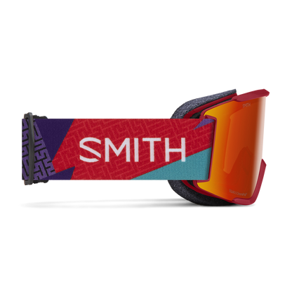 Squad S Low Bridge Fit, Crimson Amazezing | ChromaPop Everyday Red Mirror