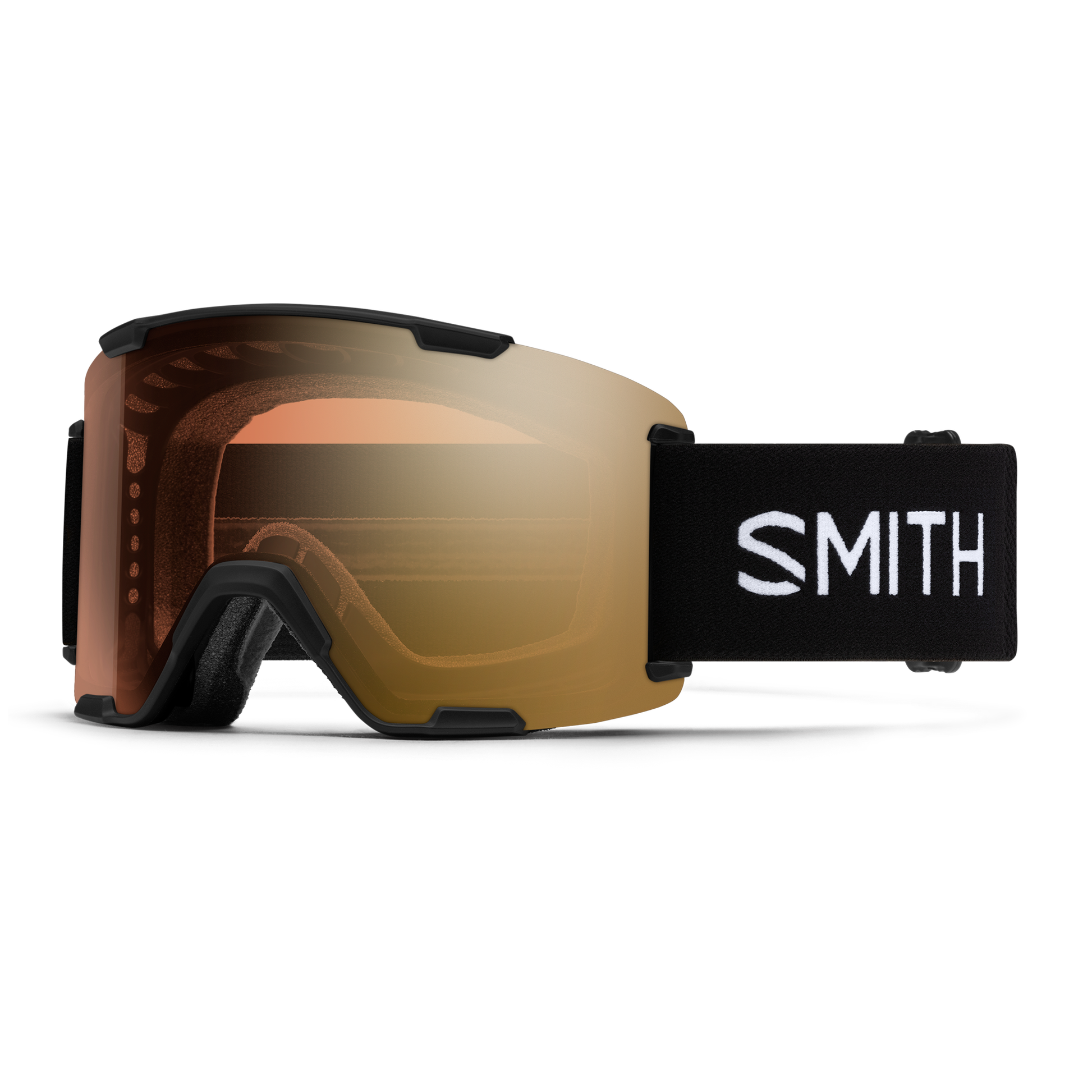 Stash XL Low Bridge Fit, Black | ChromaPop Sun Black Gold Mirror