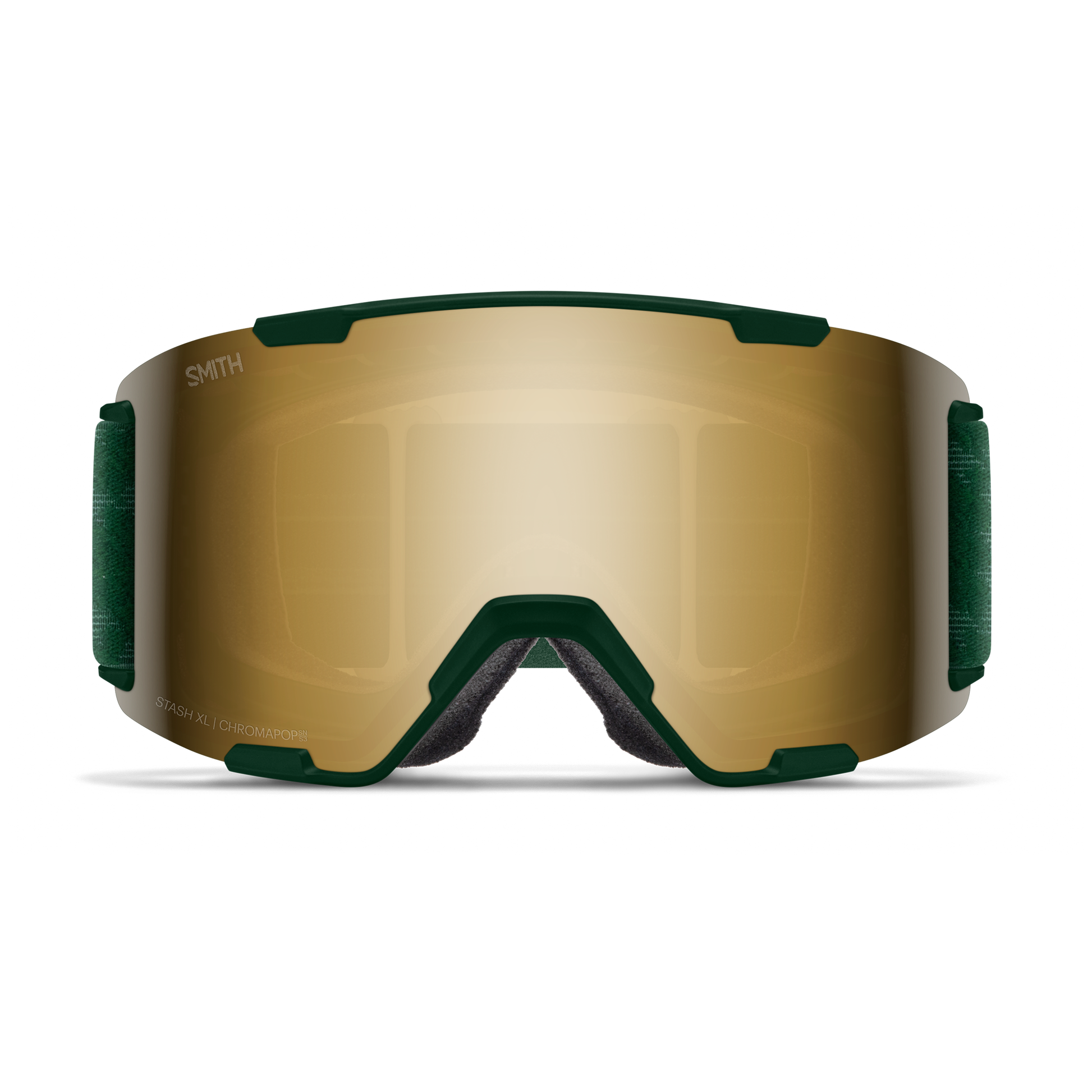 Stash XL Low Bridge Fit, Black | ChromaPop Sun Black Gold Mirror