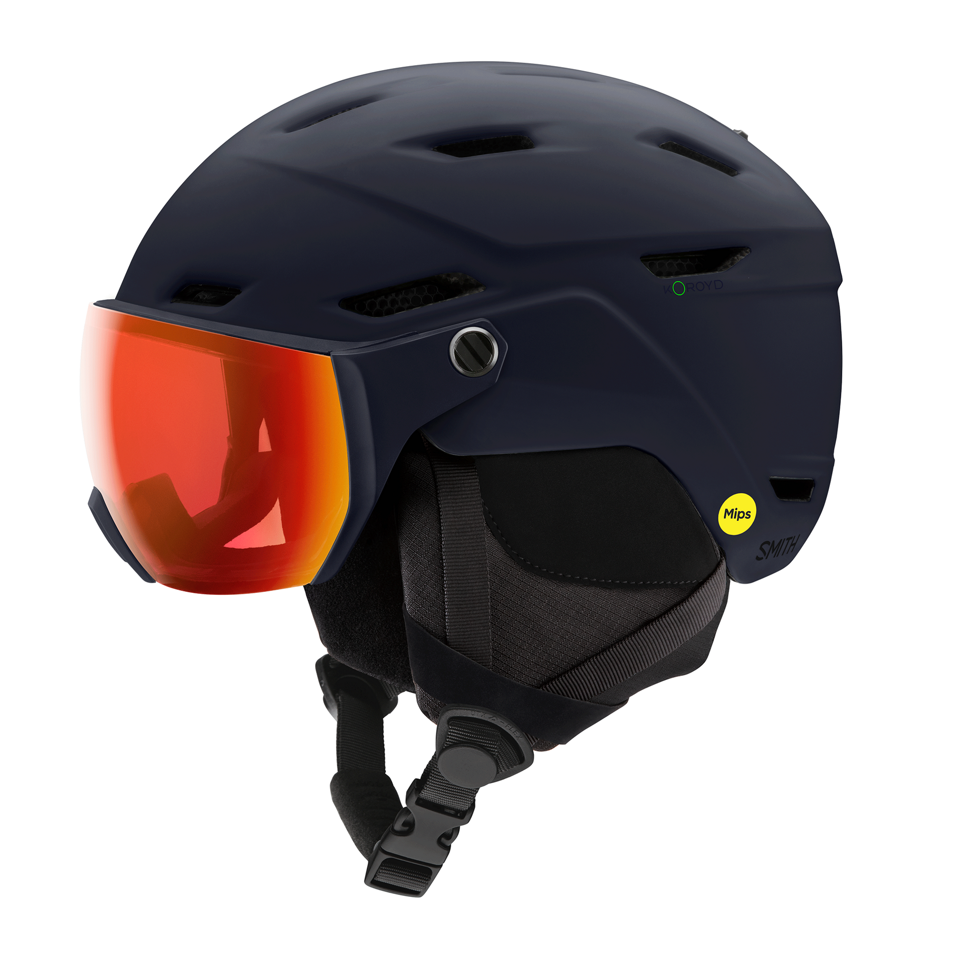 Survey Mips® - Past Season, Matte Midnight Navy | ChromaPop Everyday Red Mirror + Small