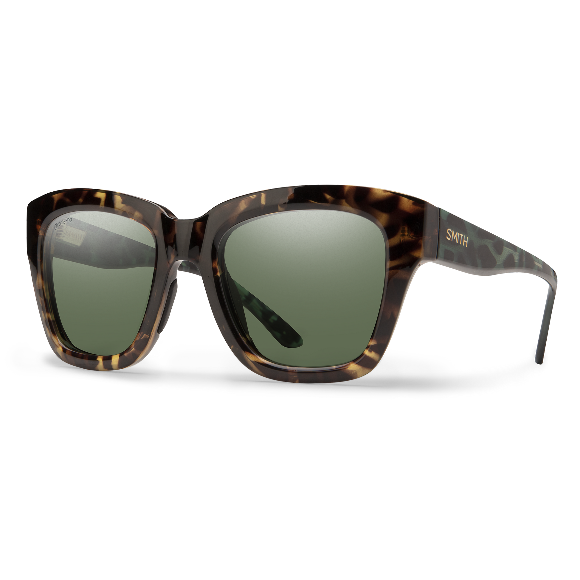 Sway - Past Season, Matte Black | ChromaPop Polarized Gray Green