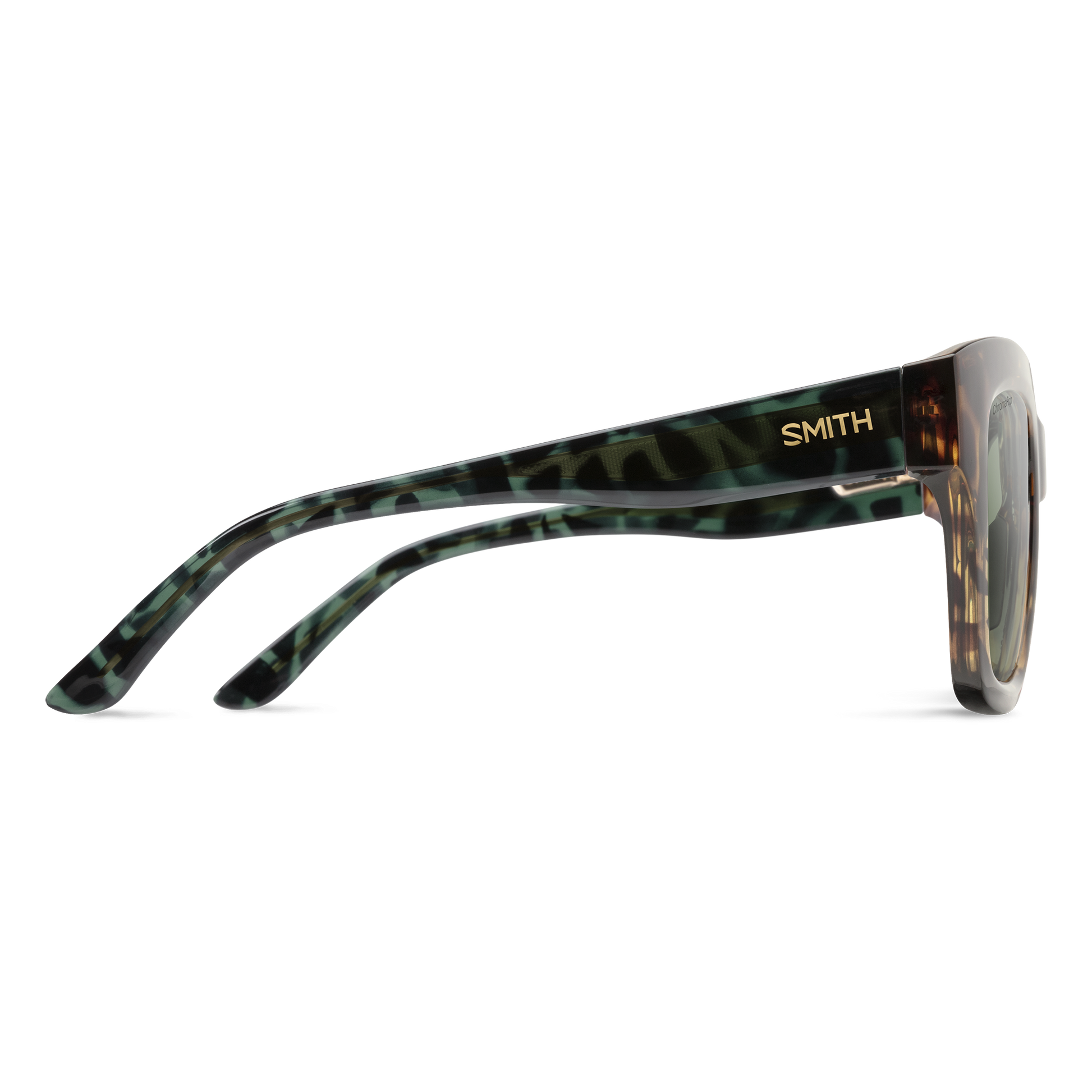 Sway - Past Season, Matte Black | ChromaPop Polarized Gray Green