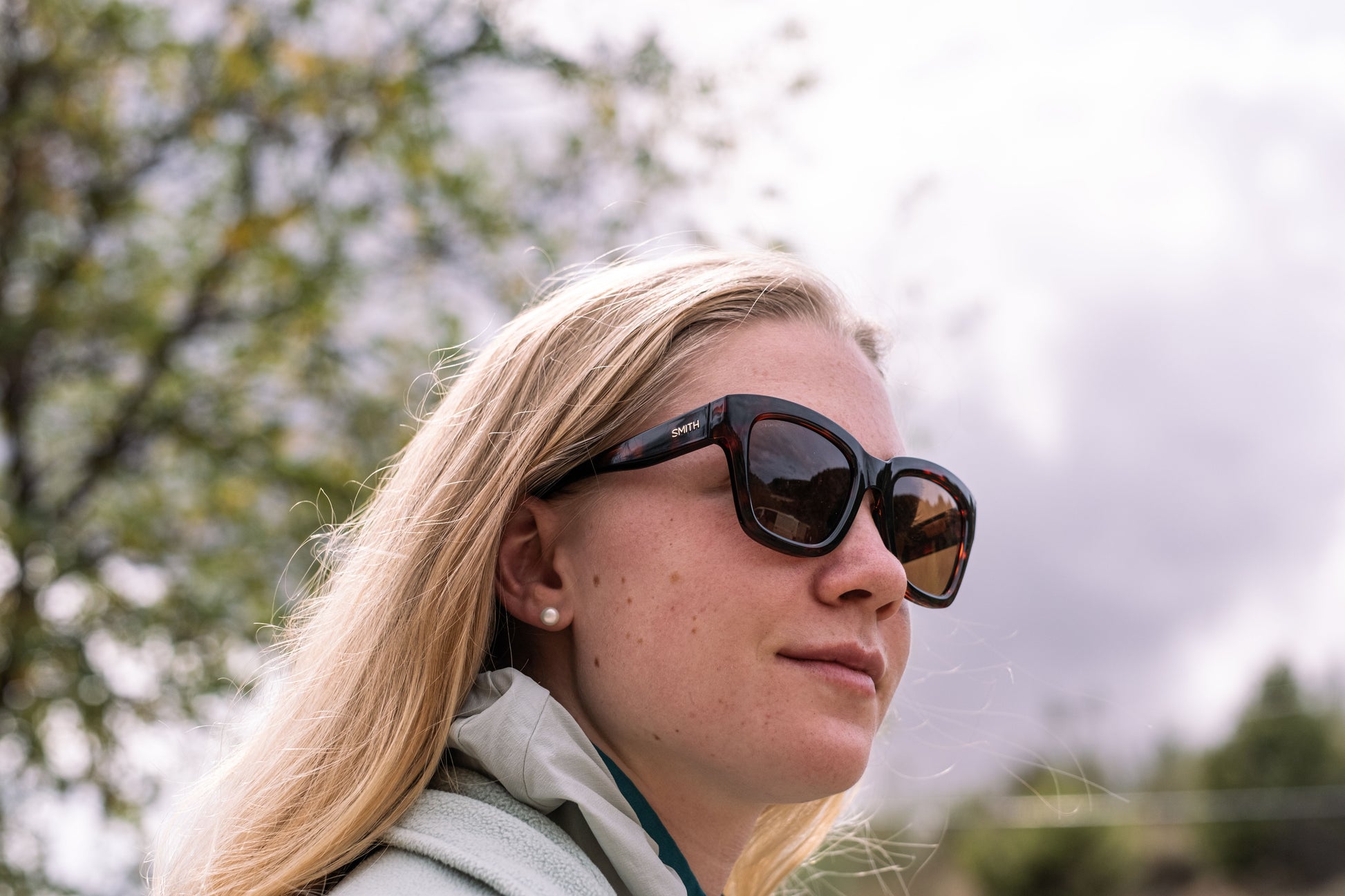 Sway - Past Season, Matte Black | ChromaPop Polarized Gray Green
