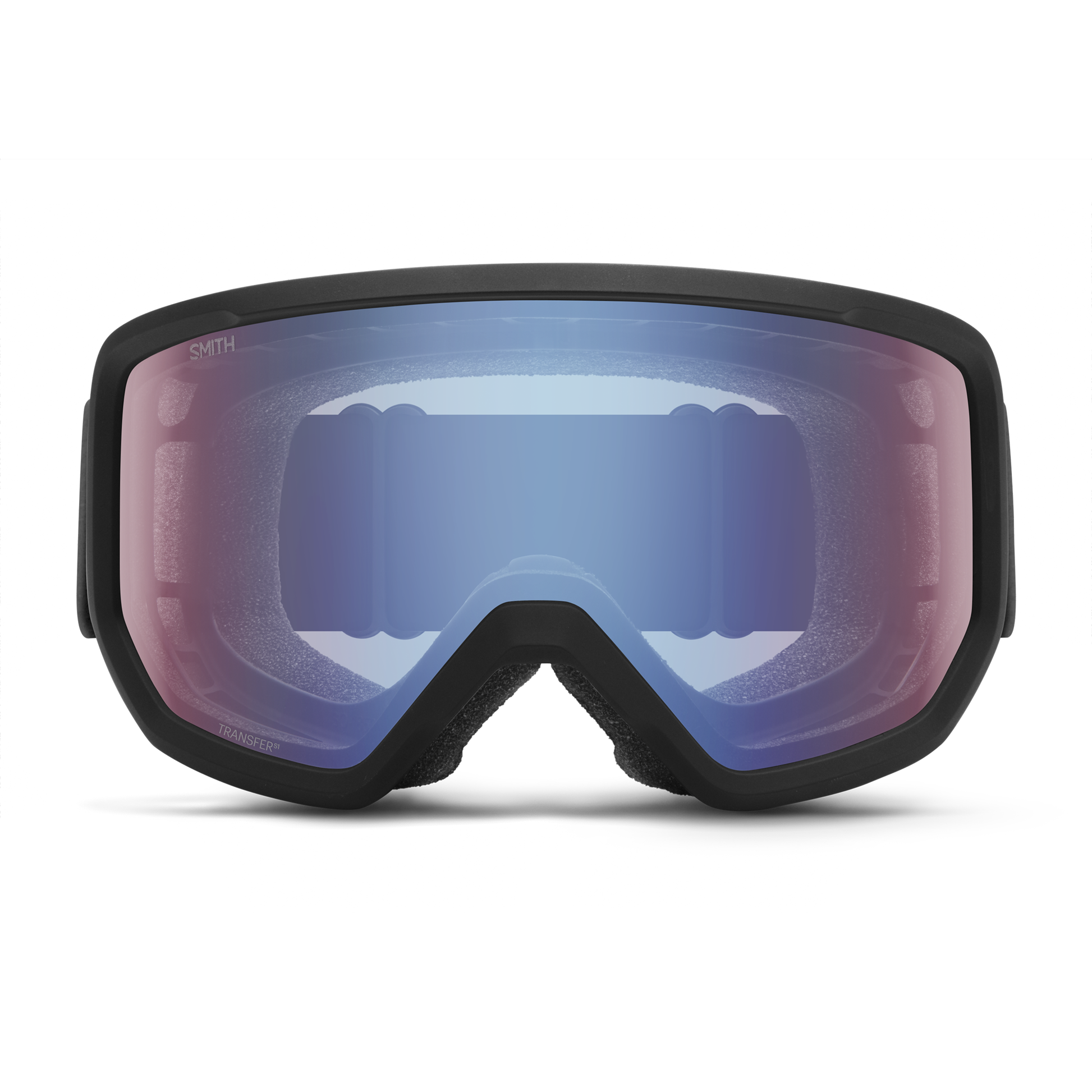 Transfer Low Bridge Fit, Black | Red Sol-X Mirror