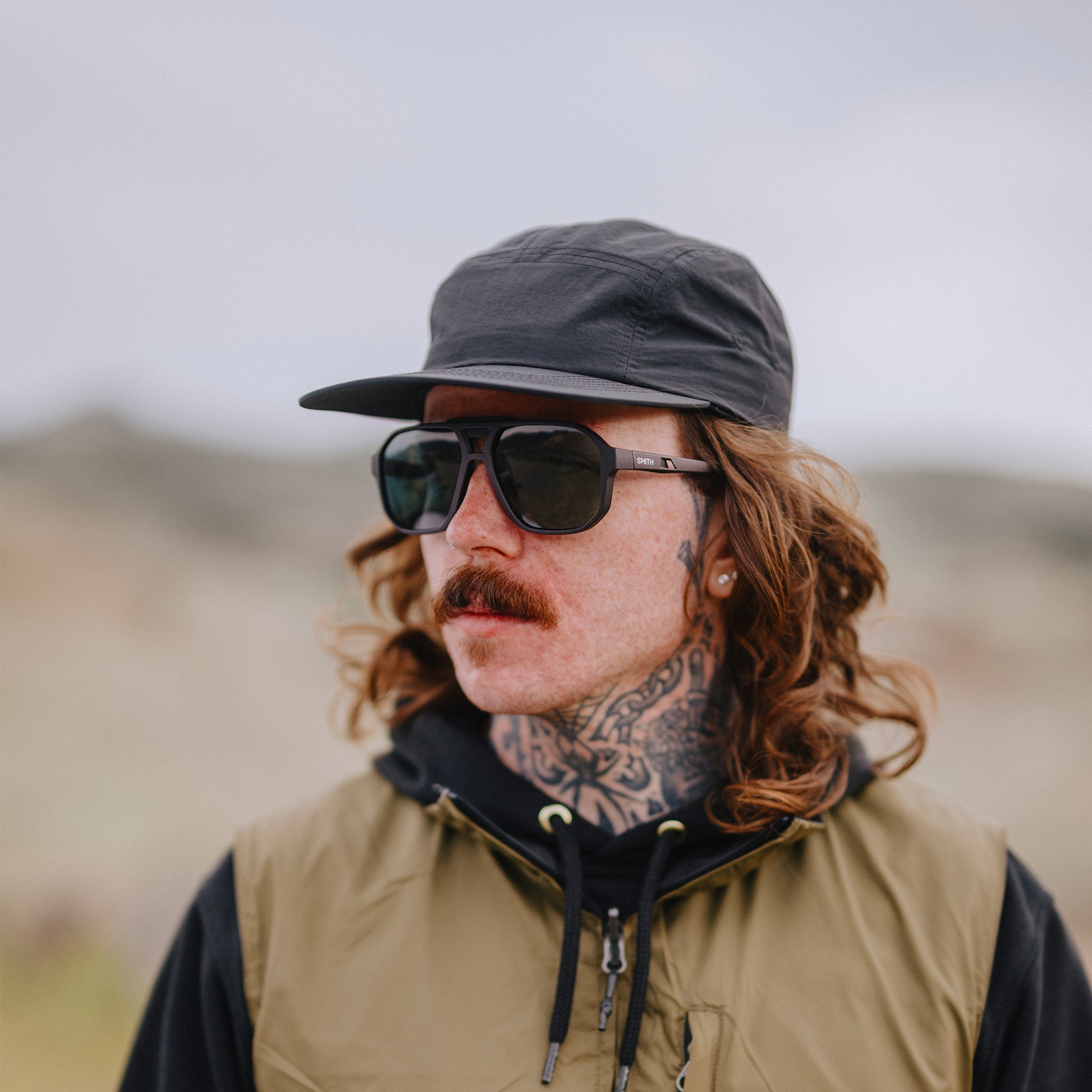 Truss, Sunglasses + Matte Olive Oil | ChromaPop Polarized Brown
