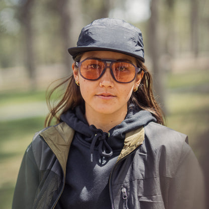 Truss, Sunglasses + Matte Olive Oil | ChromaPop Polarized Brown