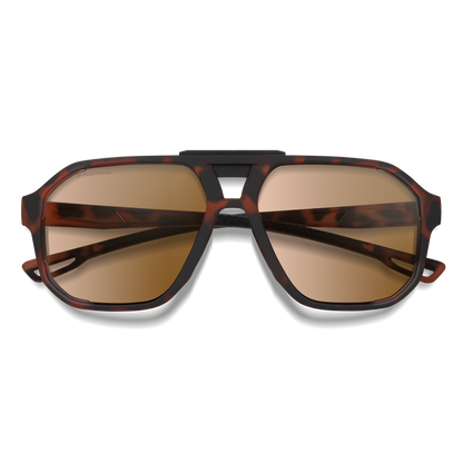 Truss, Sunglasses + Matte Olive Oil | ChromaPop Polarized Brown
