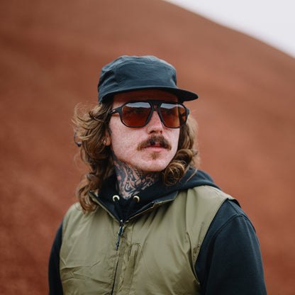 Truss, Sunglasses + Matte Olive Oil | ChromaPop Polarized Brown