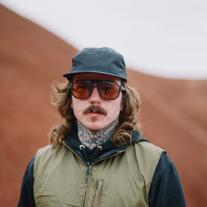 Truss, Sunglasses + Matte Olive Oil | ChromaPop Polarized Brown