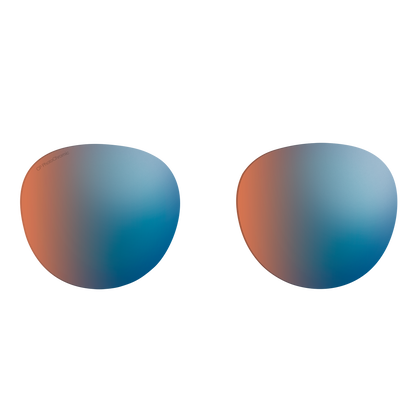 Venture Sunglass Replacement Lens, ChromaPop Glacier Photochromic Copper Blue Mirror