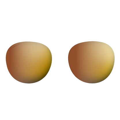Venture Sunglass Replacement Lens, ChromaPop Glacier Photochromic Copper Blue Mirror