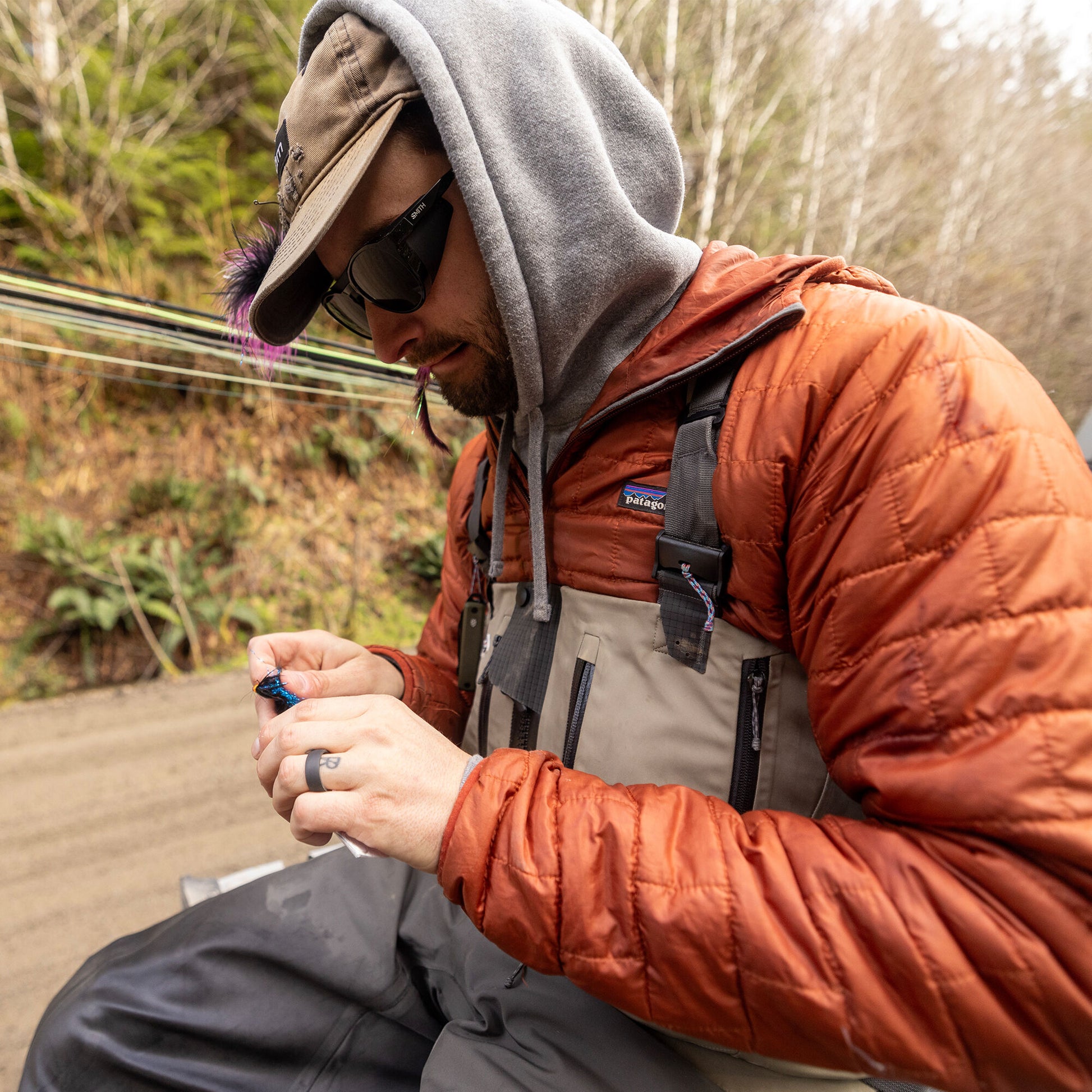 Venture, Sunglasses + Matte Gravy | ChromaPop Glacier Photochromic Copper Gold Mirror