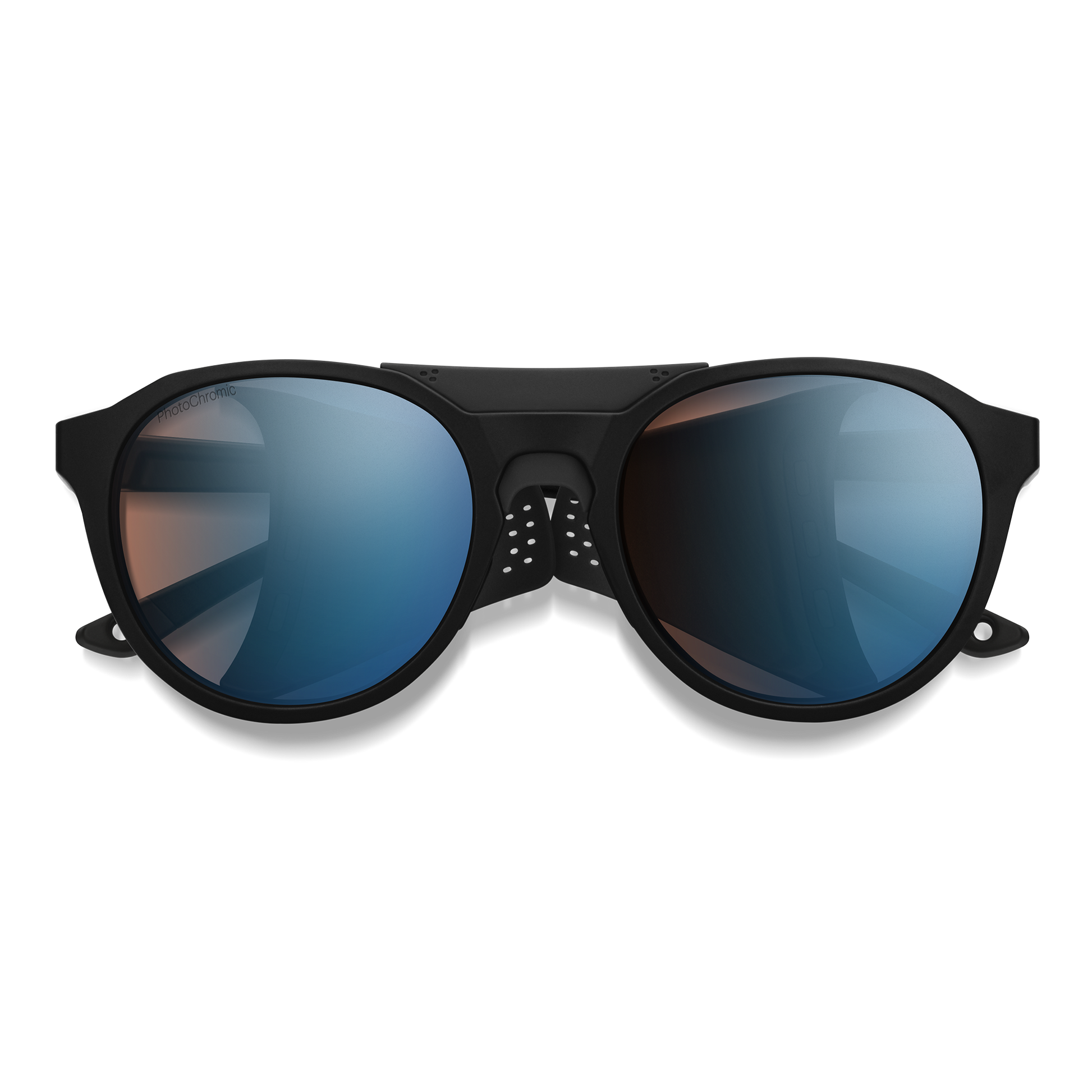 Venture, Sunglasses + Matte Gravy | ChromaPop Glacier Photochromic Copper Gold Mirror