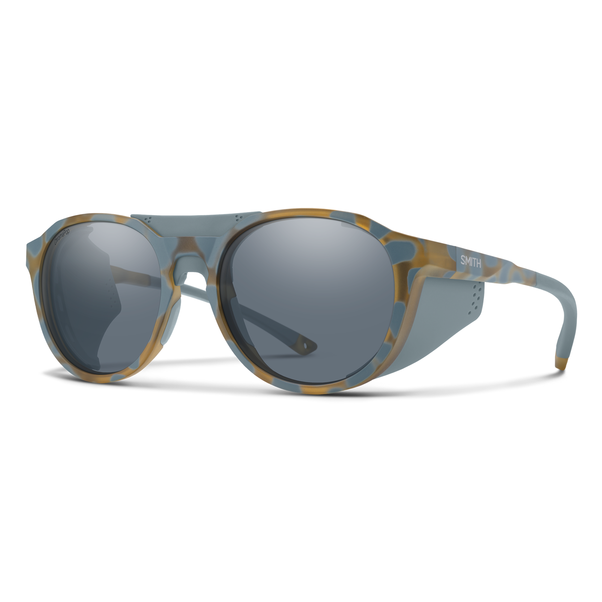 Venture, Sunglasses + Matte Gravy | ChromaPop Glacier Photochromic Copper Gold Mirror