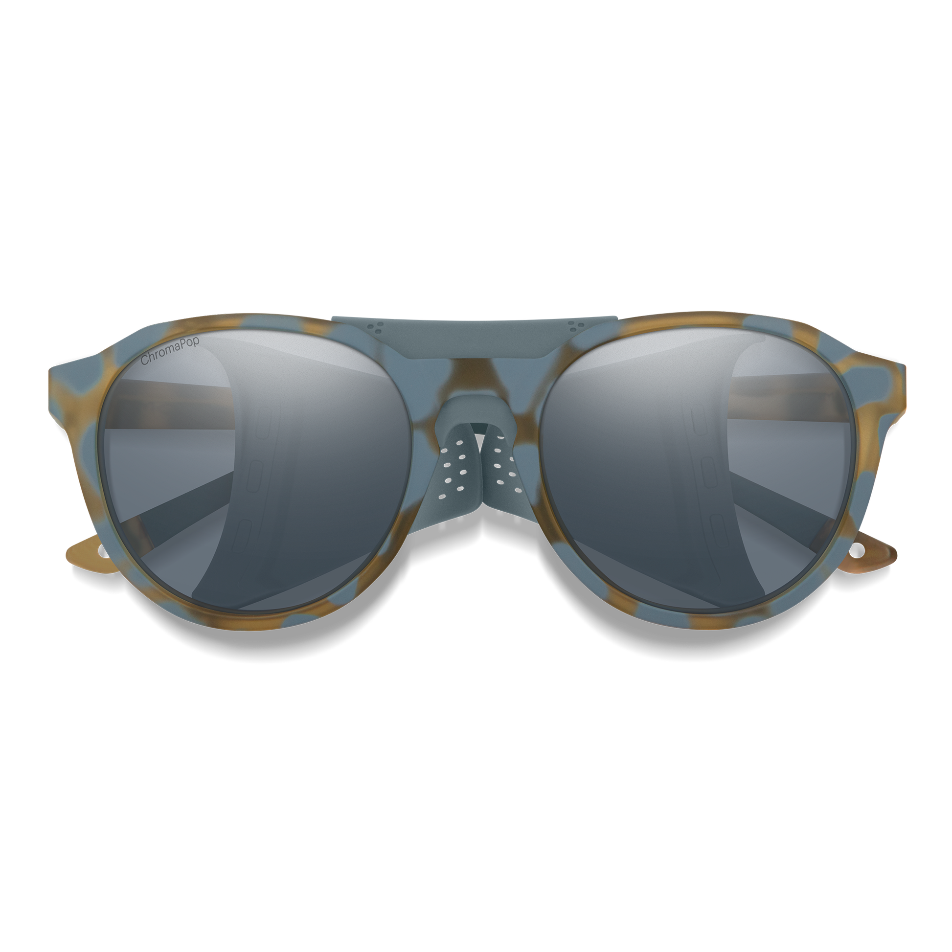 Venture, Sunglasses + Matte Gravy | ChromaPop Glacier Photochromic Copper Gold Mirror