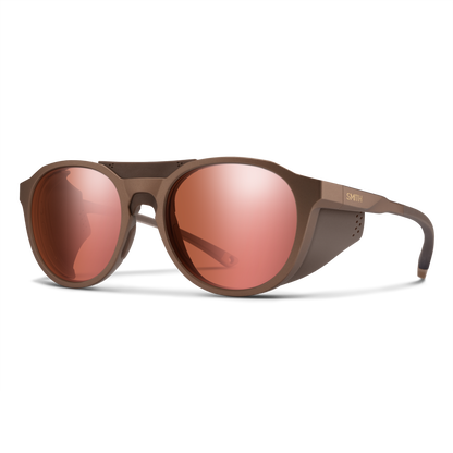Venture, Sunglasses + Matte Gravy | ChromaPop Glacier Photochromic Copper Gold Mirror