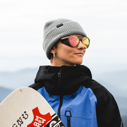 Venture, Sunglasses + Matte Gravy | ChromaPop Glacier Photochromic Copper Gold Mirror