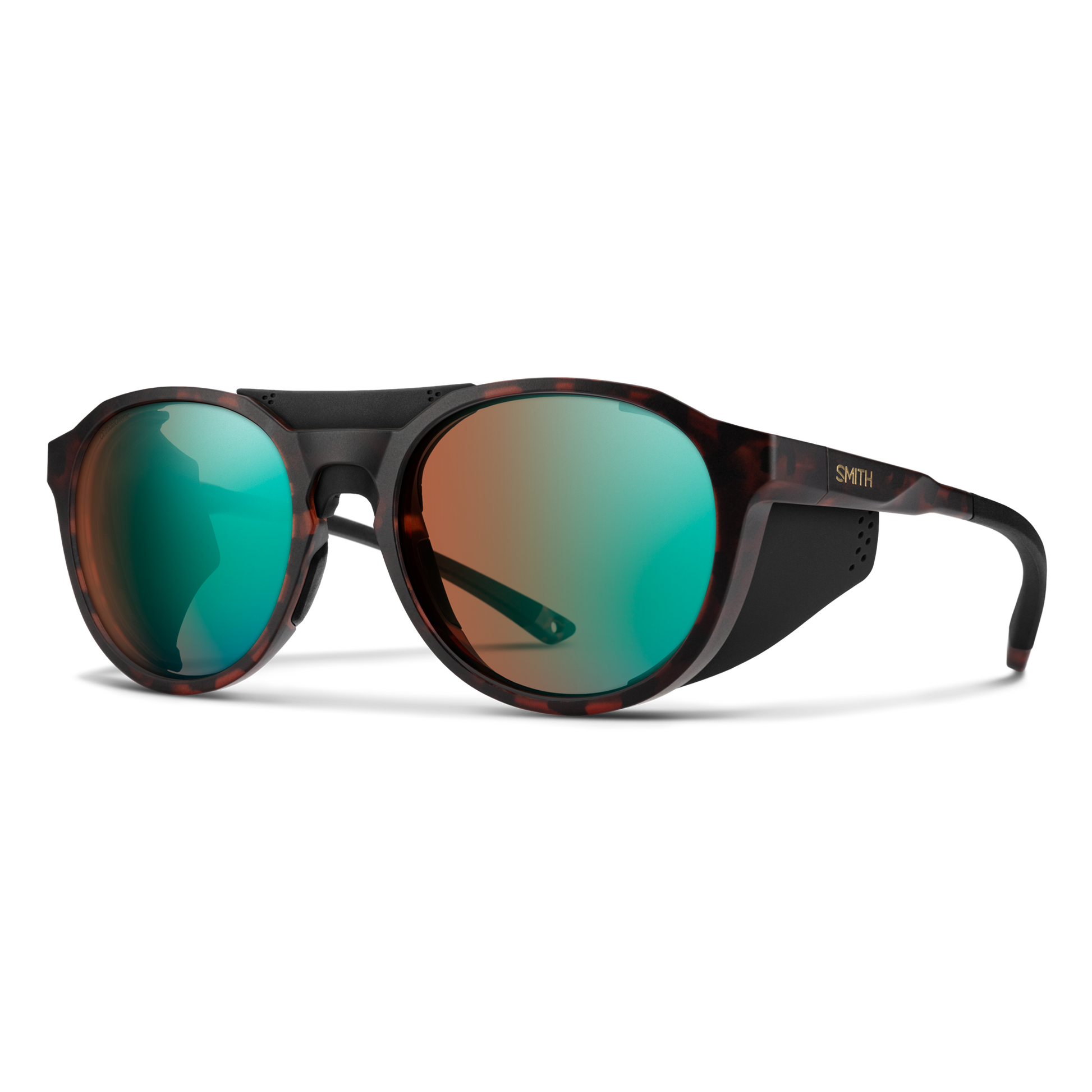 Venture, Sunglasses + Matte Gravy | ChromaPop Glacier Photochromic Copper Gold Mirror