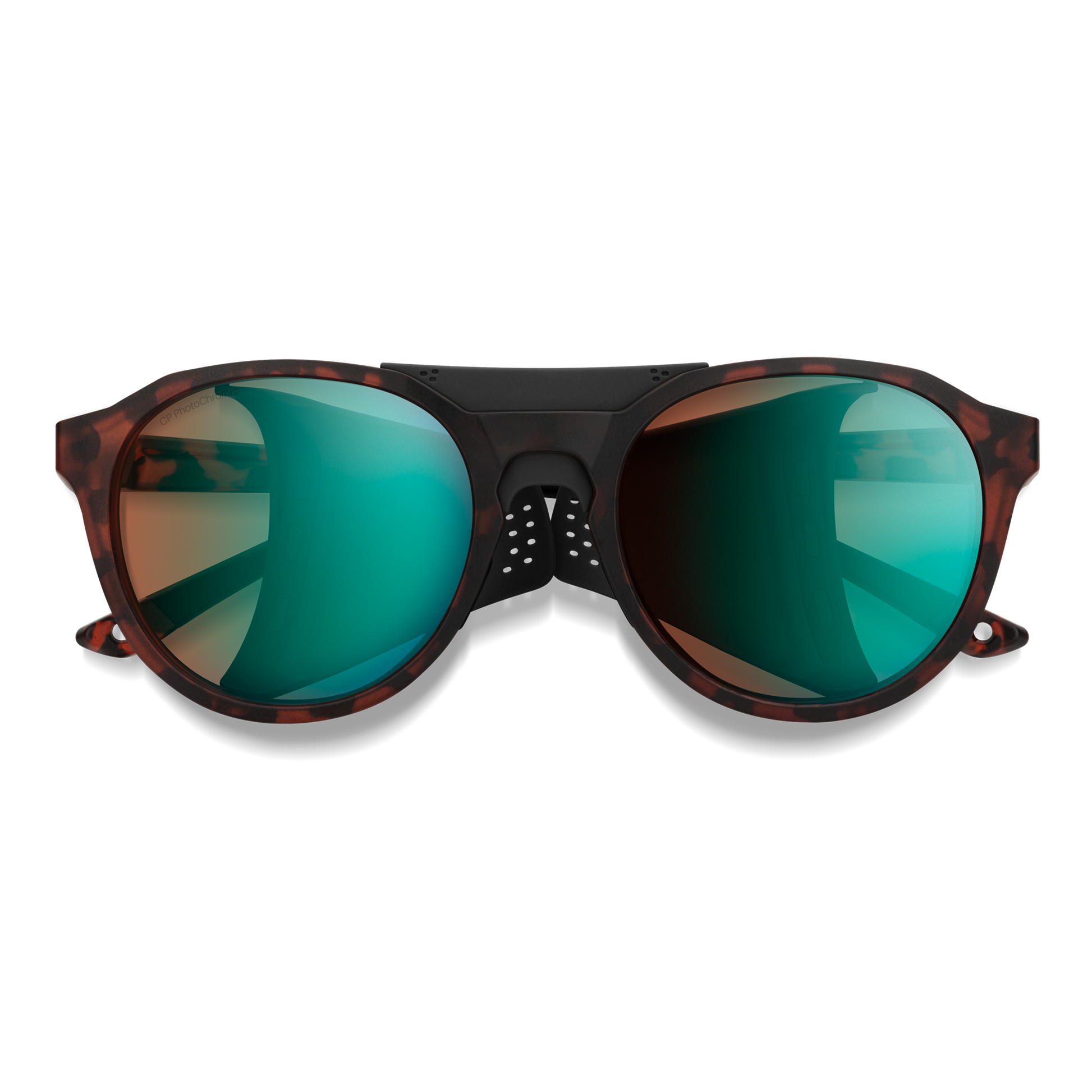 Venture, Sunglasses + Matte Gravy | ChromaPop Glacier Photochromic Copper Gold Mirror