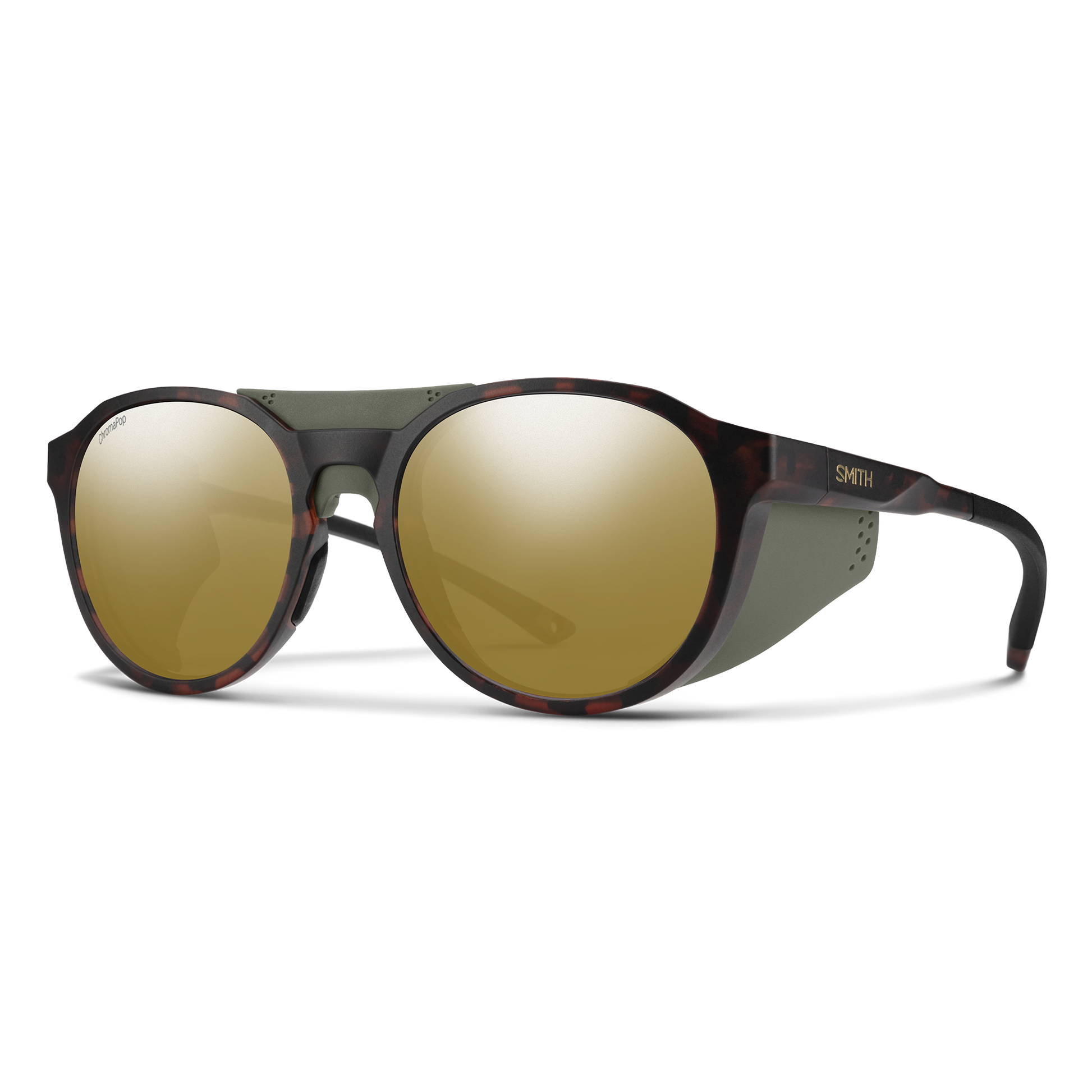 Venture, Sunglasses + Matte Gravy | ChromaPop Glacier Photochromic Copper Gold Mirror