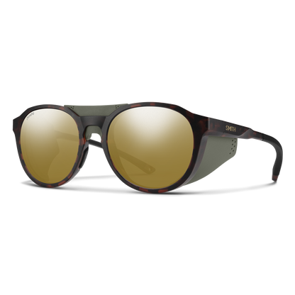 Venture, Sunglasses + Matte Gravy | ChromaPop Glacier Photochromic Copper Gold Mirror