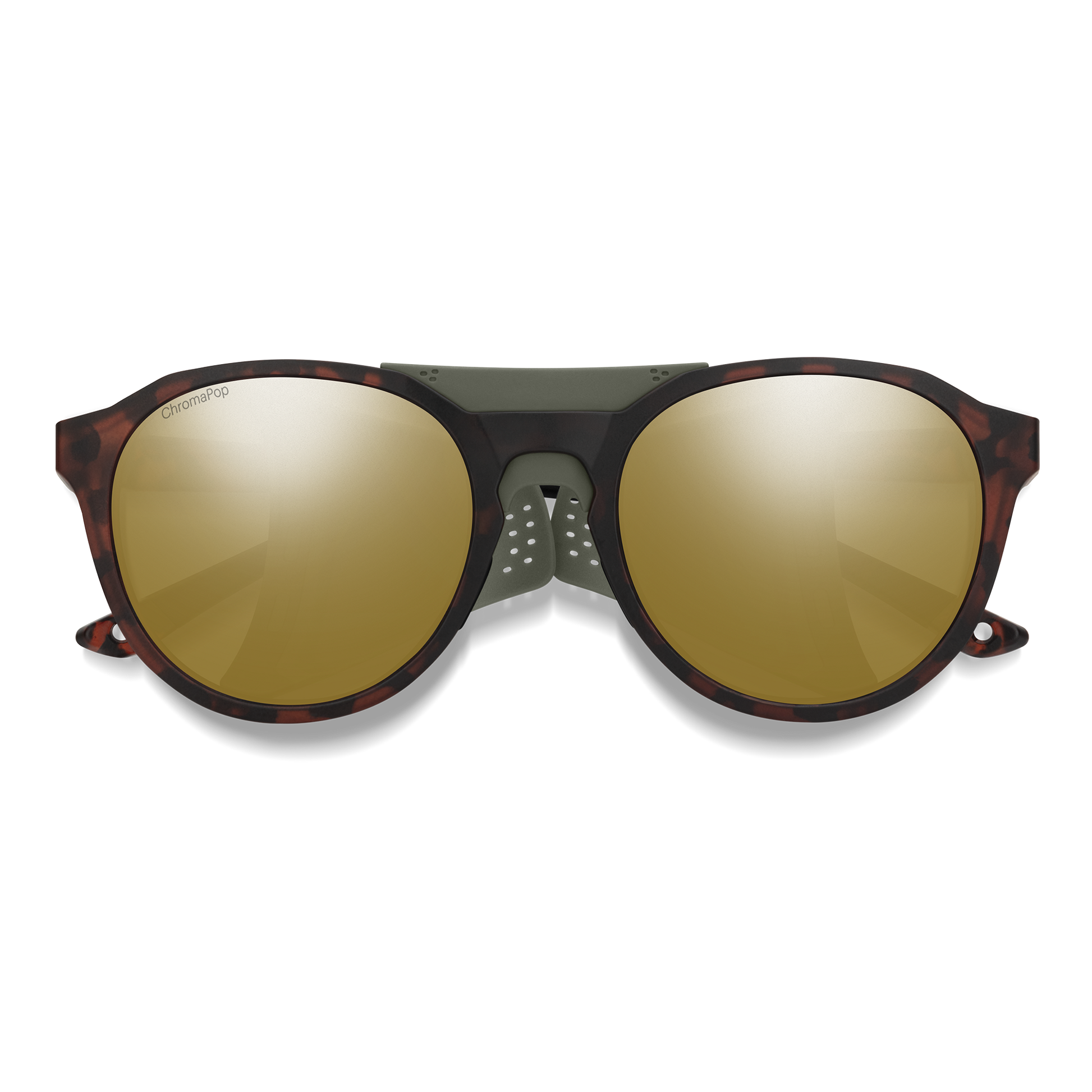 Venture, Sunglasses + Matte Gravy | ChromaPop Glacier Photochromic Copper Gold Mirror