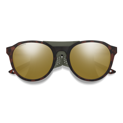 Venture, Sunglasses + Matte Gravy | ChromaPop Glacier Photochromic Copper Gold Mirror