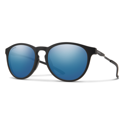 Wander RX, Matte Black + ChromaPop Polarized Blue Mirror