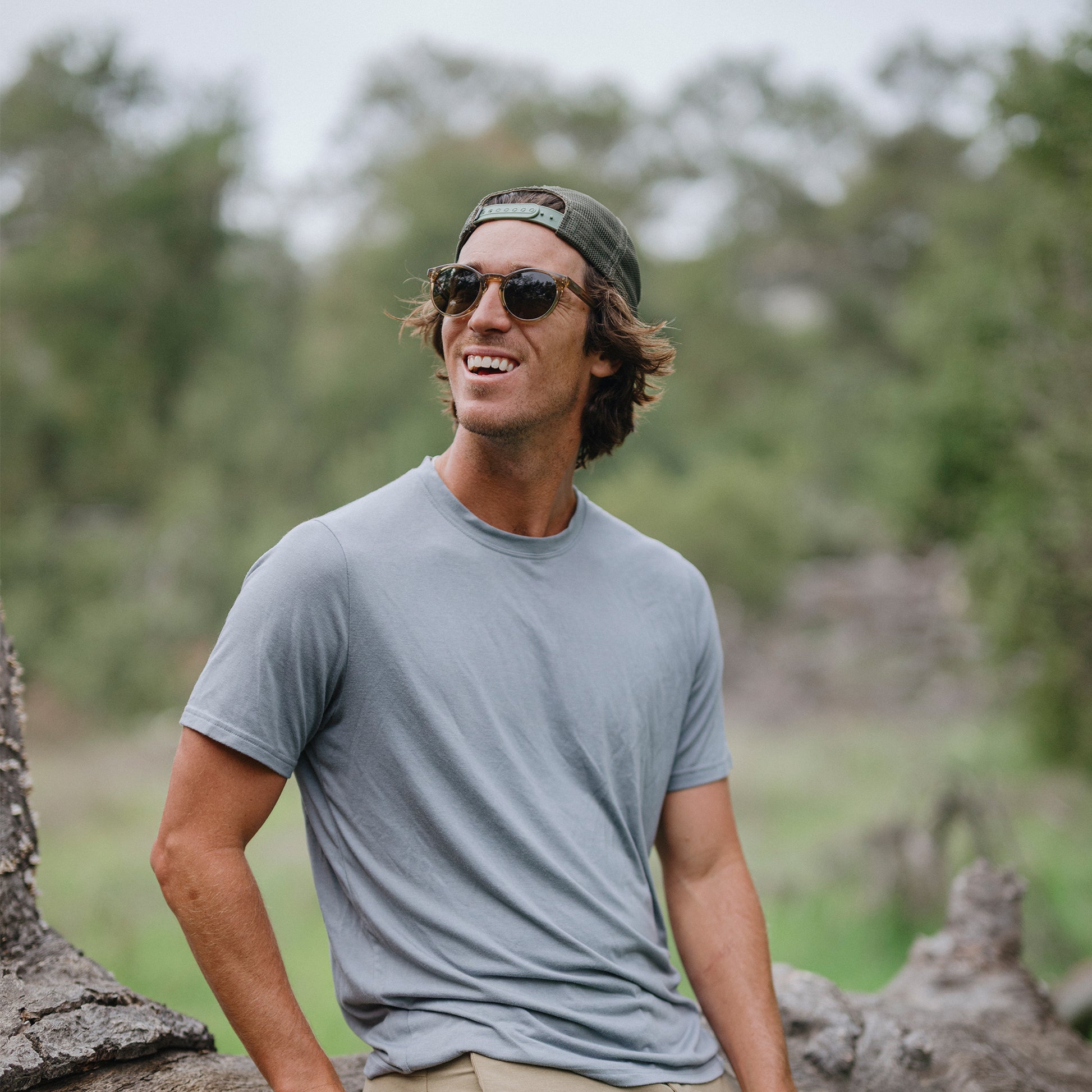 Westward, Sunglasses + Summit Crystal | ChromaPop Polarized Gray Green