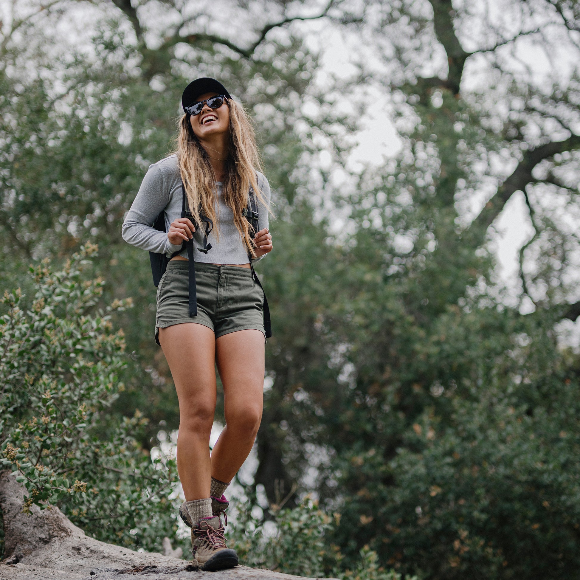 Westward, Sunglasses + Summit Crystal | ChromaPop Polarized Gray Green