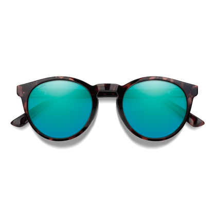Westward, Sunglasses + Summit Crystal | ChromaPop Polarized Gray Green