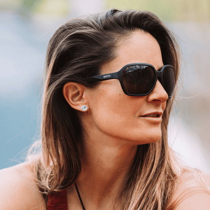 Whitney - Past Season, Matte Black | ChromaPop Polarized Gray Green