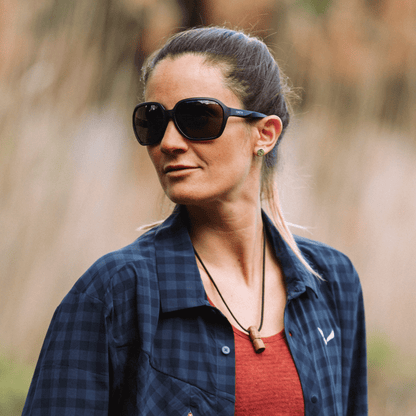 Whitney - Past Season, Matte Black | ChromaPop Polarized Gray Green