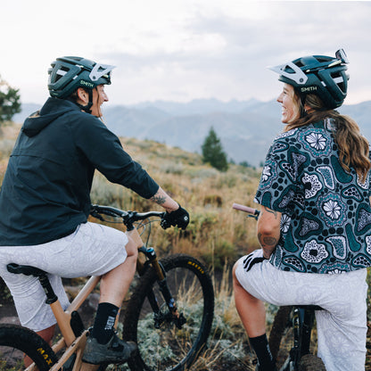 Frankie Bike Shorts, Lavender Roots + 2