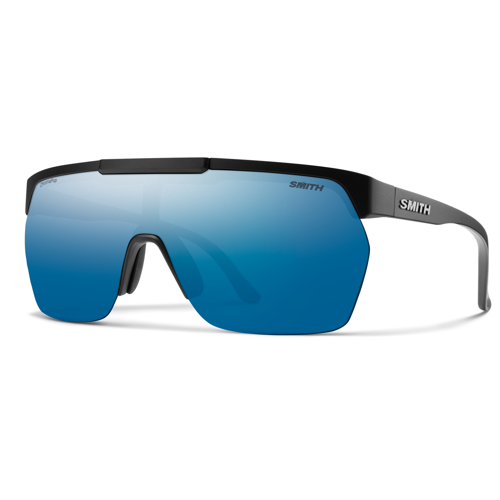XC, Matte Black | ChromaPop Polarized Blue Mirror