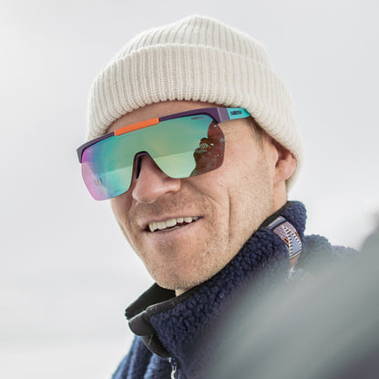 XC, Matte Black | ChromaPop Polarized Blue Mirror