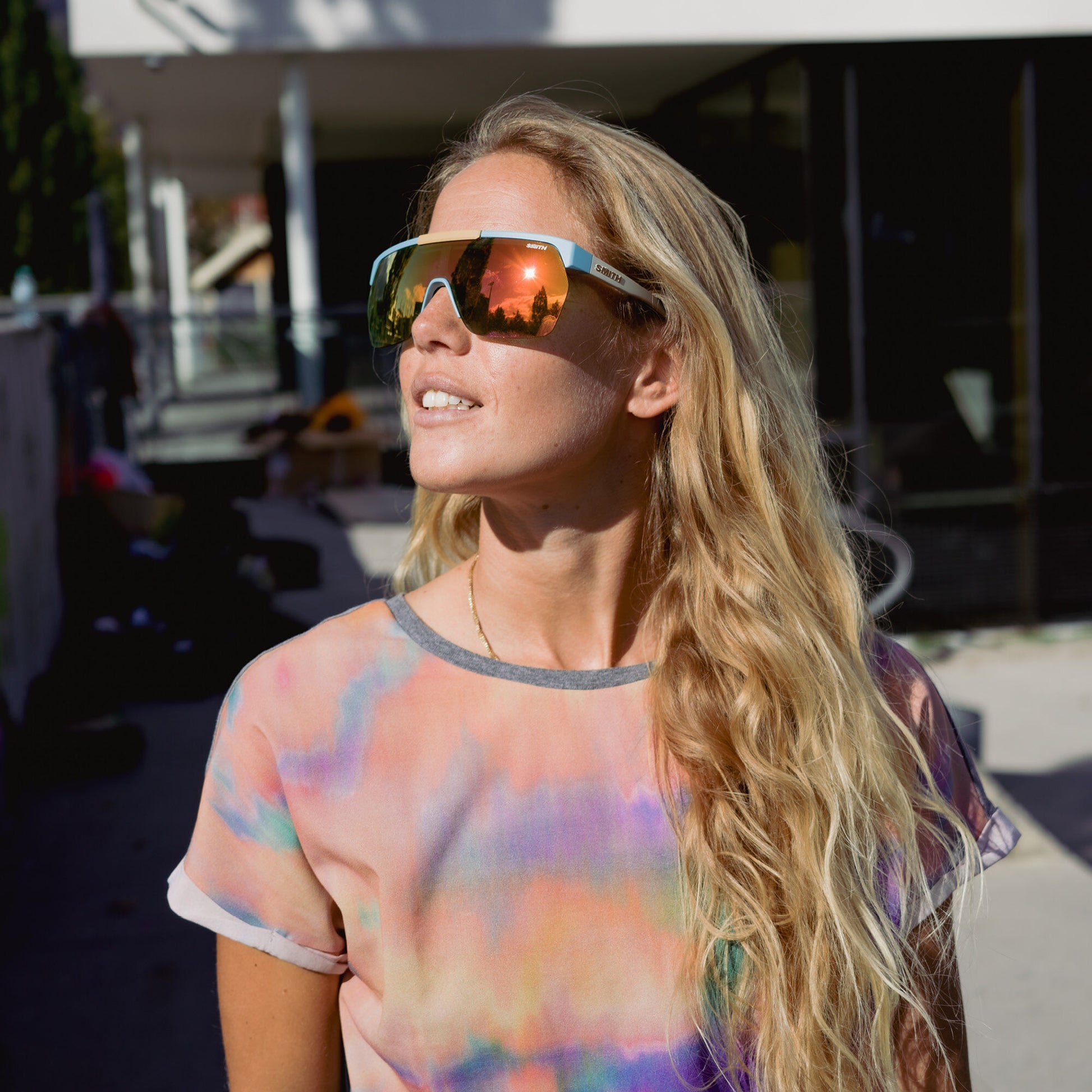 XC, Matte Black | ChromaPop Polarized Blue Mirror